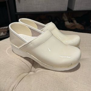 White Dansko Clogs